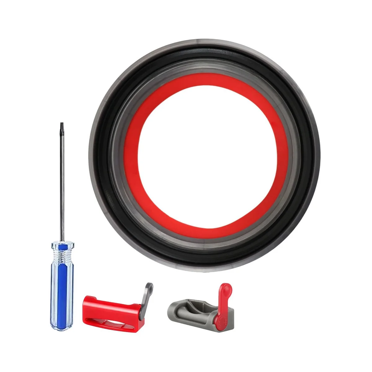 

A06P-Dust Bin Bucket Top Fixed Sealing Ring Replacement for Dyson V10 SV12 Vacuum Cleaner Dust Bucket Dirt Cup Parts