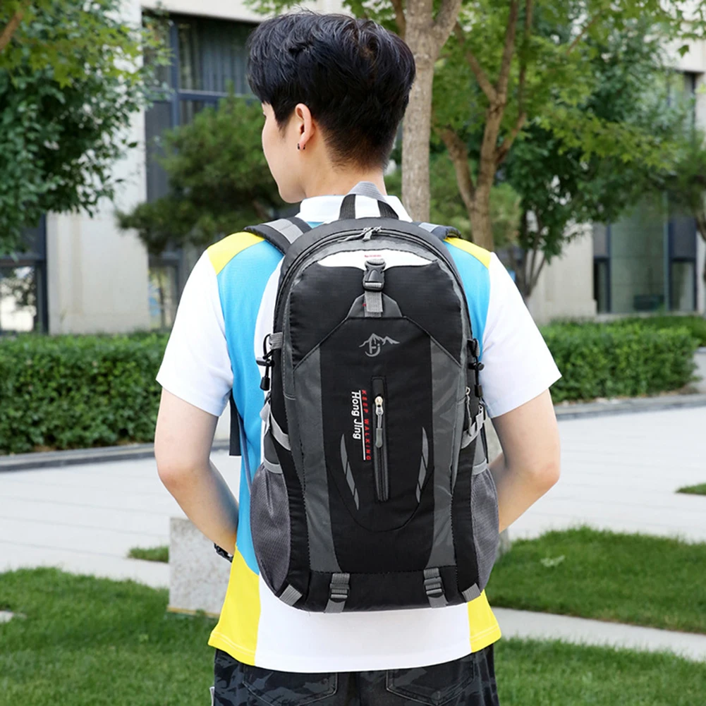 

Men Women Sports Backpack Outdoor Travel Backpack Waterproof Motorcycle Backpack Hiking Lightweight Trekking Fishing Duffel Bag