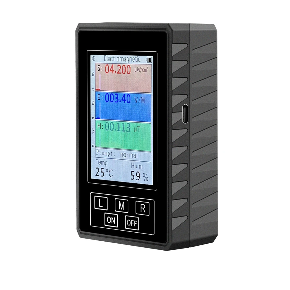 Top Sale BR-9A XR2 Pro Electromagnetic Radiation Detector EMF Meter Environment Test Instrument BR 9A