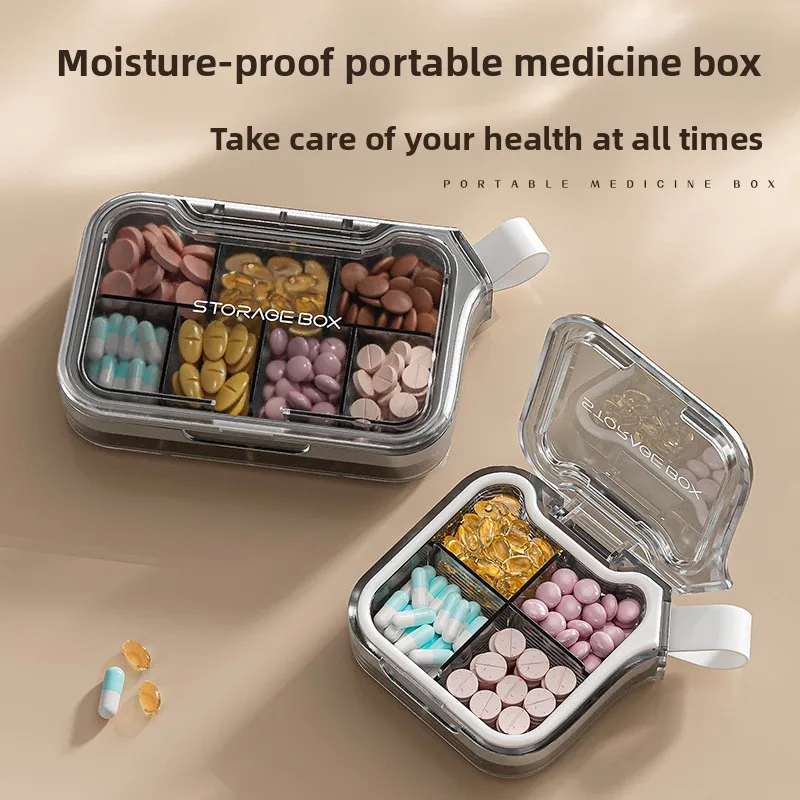 منظم حبوب الدواء لمدة 7 أيام، علبة حبوب منع الحمل الأسبوعية المحمولة للأدوية اليومية والفيتامينات