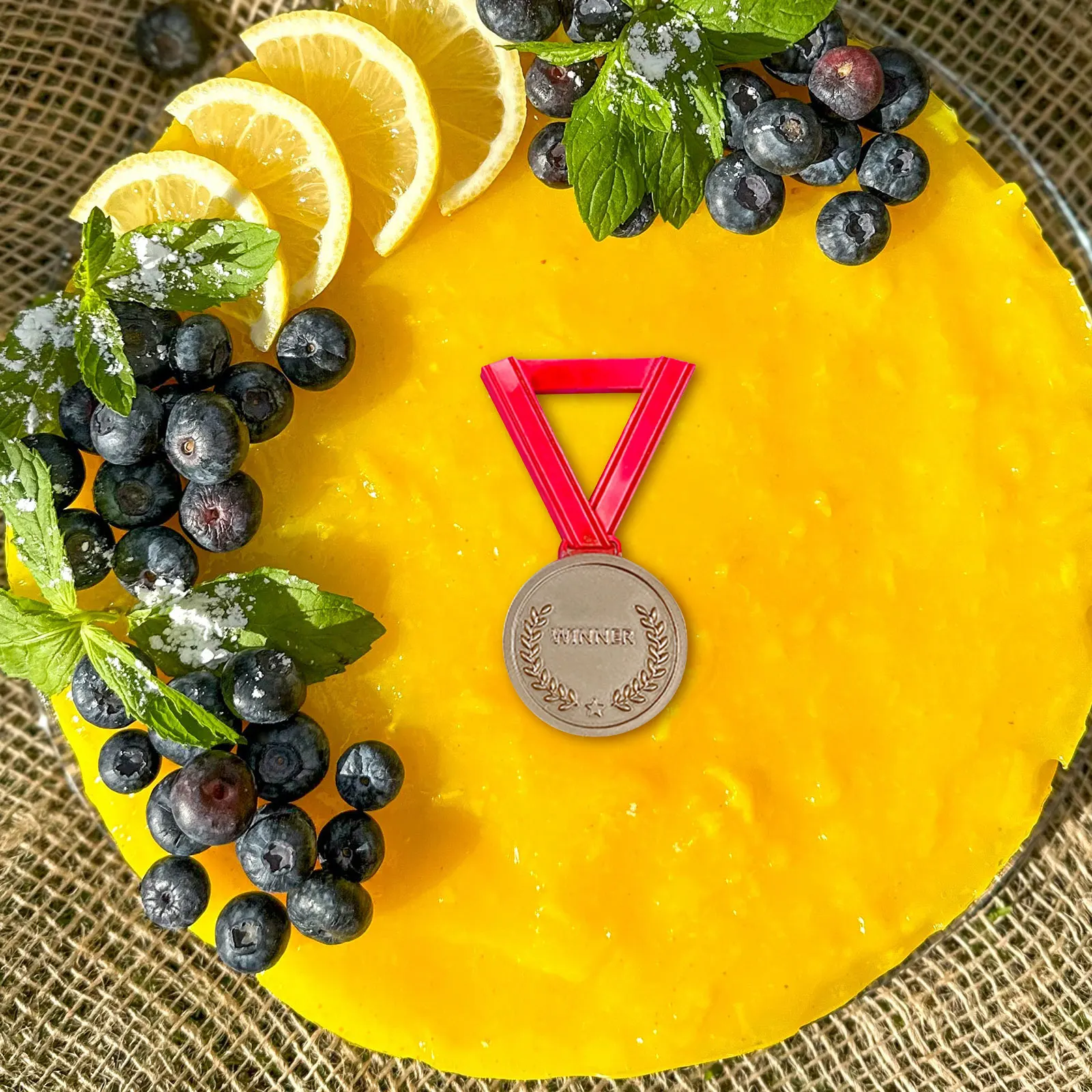 

1pc Gold Medal Silicone Mold Award Theme Baking Tool For Cake Chocolate Cookie Diy Fondant Craft Kitchen Accessory