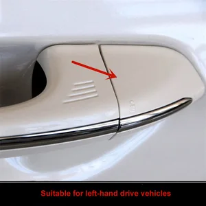 غطاء مقبض الباب الأيسر الأمامي للسيارة LHD ، غطاء تقليم القفل لفورد مونديو MK5 2013-2019 Edge MK2 2019 2018 TAURUS 2015-2020 F218A15 أعلى 8 مبيعات لقبضة برج الثور - رقم 7