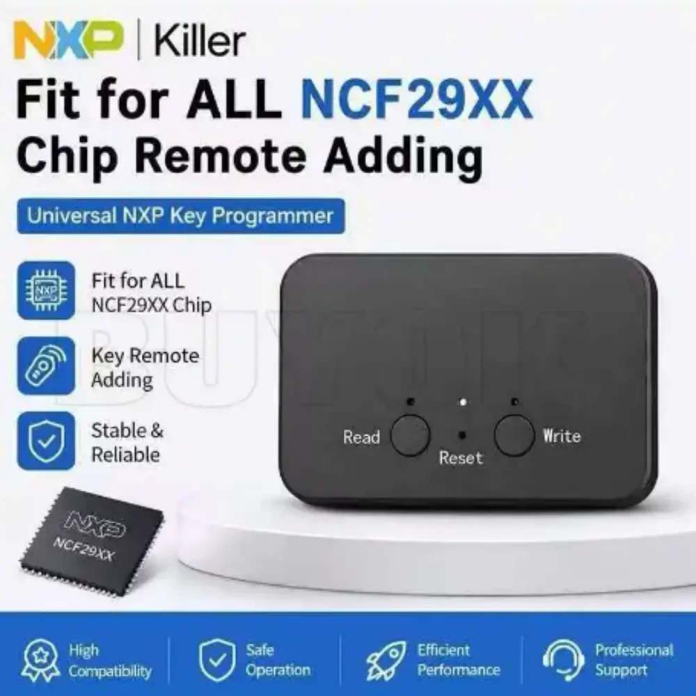 Base Adaptadora NXP Killer Tool para Clones de Llaves Inteligentes Compatible con Mazda, Nissan, Jeep, Chery, Buick, Cadillac, Geely, Honda y Todos los NXP Mo