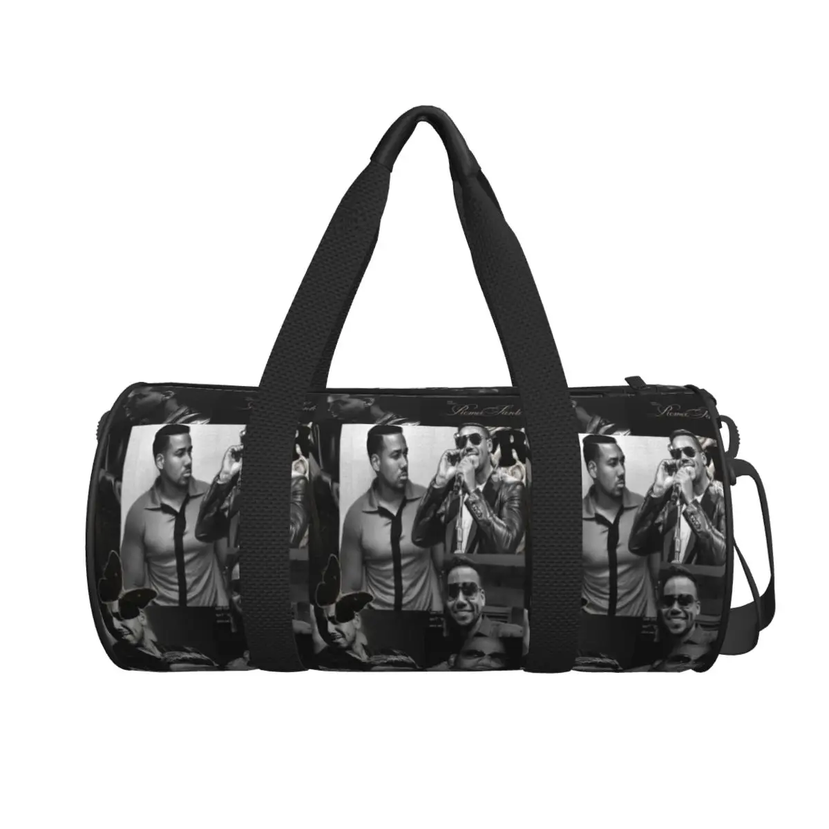 

Latin Singer Romeo Santos Large Duffle Gym Bag Waterproof Duffle Travel Bags Handbags Fitness bag