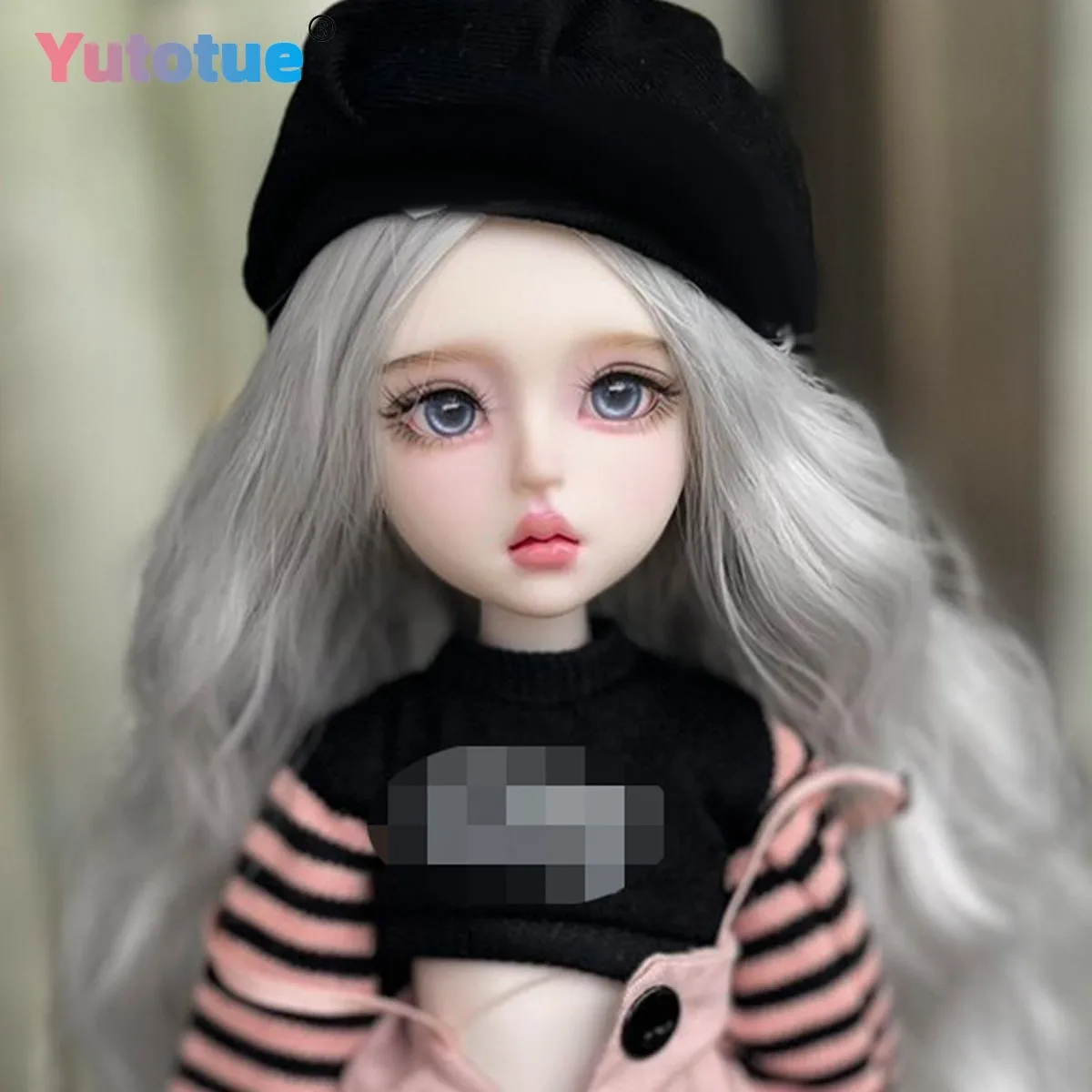 YUTOTUE 12 inch Height Girl Doll 1/6 BJD with Hair Wig Clothes Shoes Removable DIY Toy