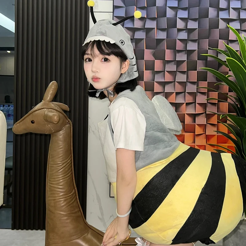 

Halloween Cosplay Bee Costume Women'S Adult Role-Playing Clothes Funny Props Character Performance Halloween Party Dress