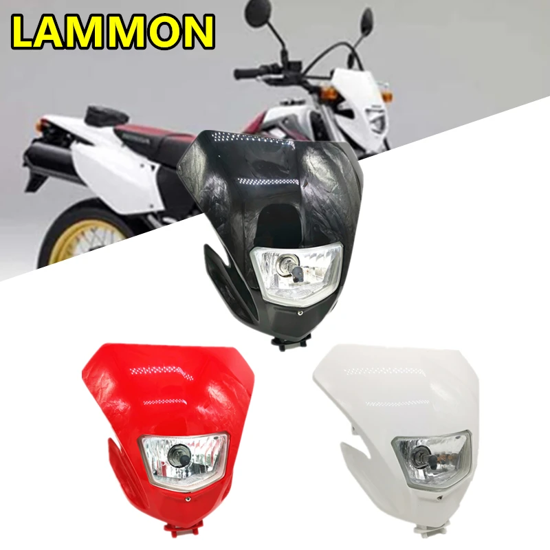 

FOR HONDA XR230 XR250 XR400 Motorcycle Accessories 55-60W Headlight Assembly 3 colors