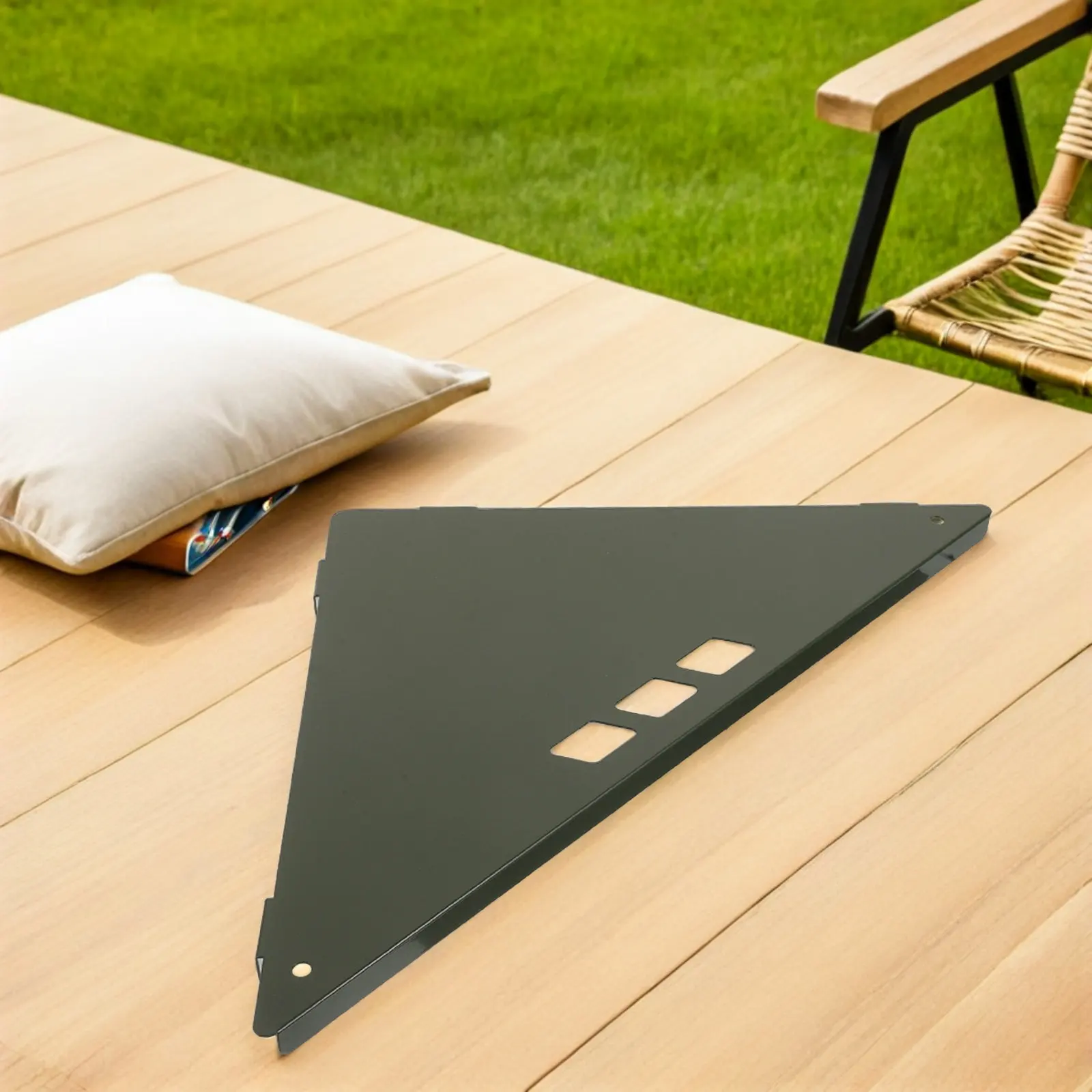 Outdoor Folding Table Corner Extender Robust Camping Desk Attachment Picnic Bbq Table Tray Connector Travel Folding Furniture