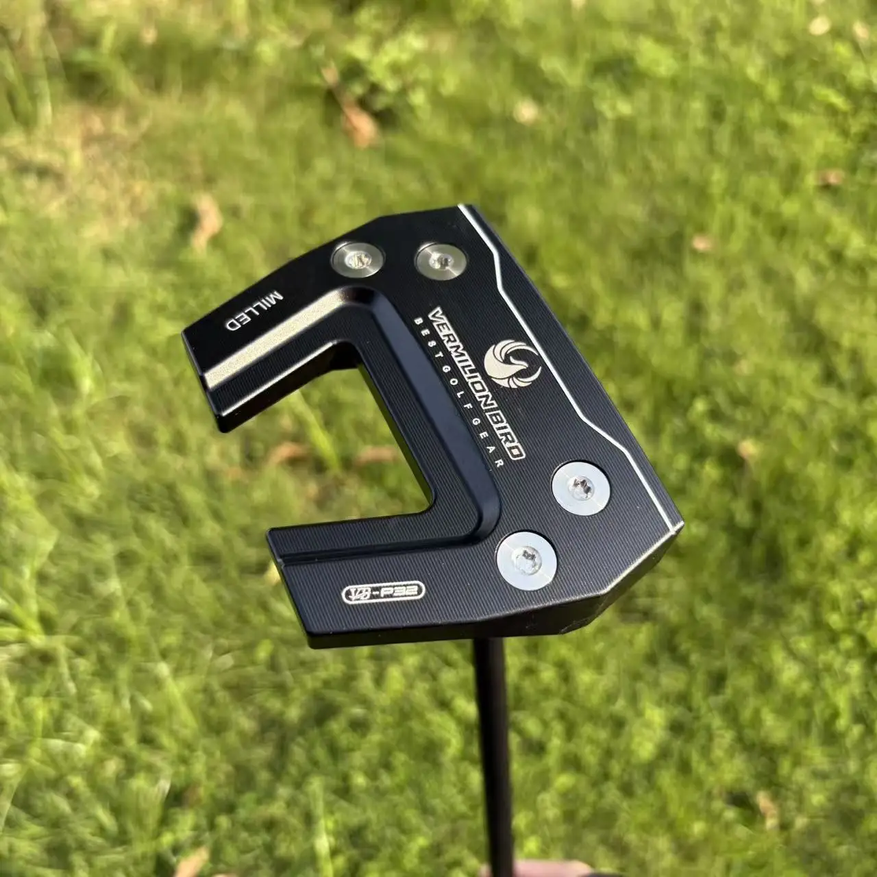 VB‑P32 Golf Putter CNC Milled Aluminum U‑Shape Mallet Putter, High MOI High Forgiveness Golf Club Putter with Adjustable Weight