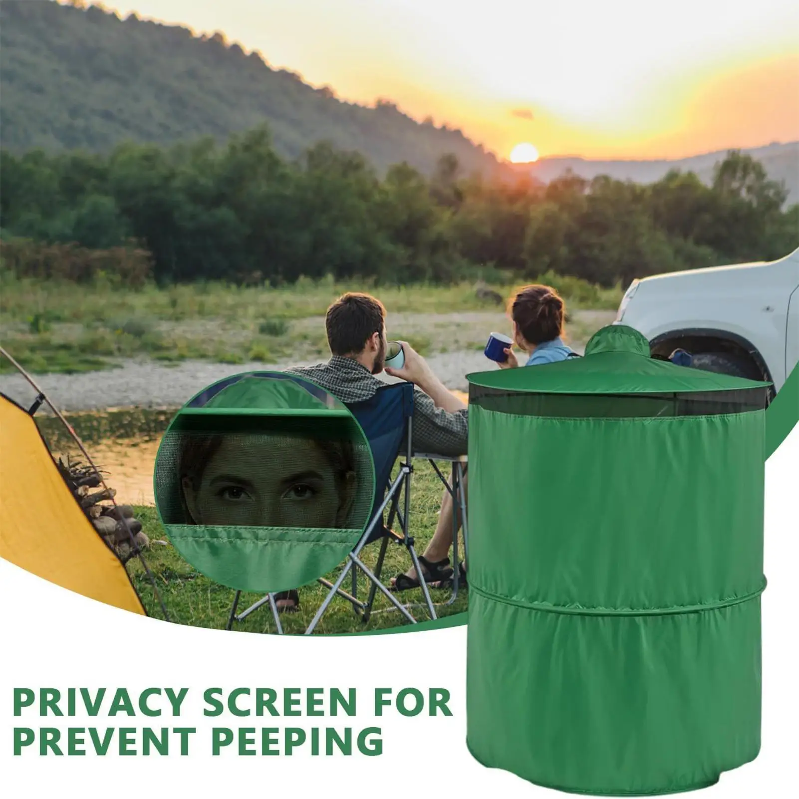 Portable Outdoor Camping Tent Shower Tent Bath Fitting Room Tent Shelter Camping Beach Private Toilet Bathroom Camping Tent