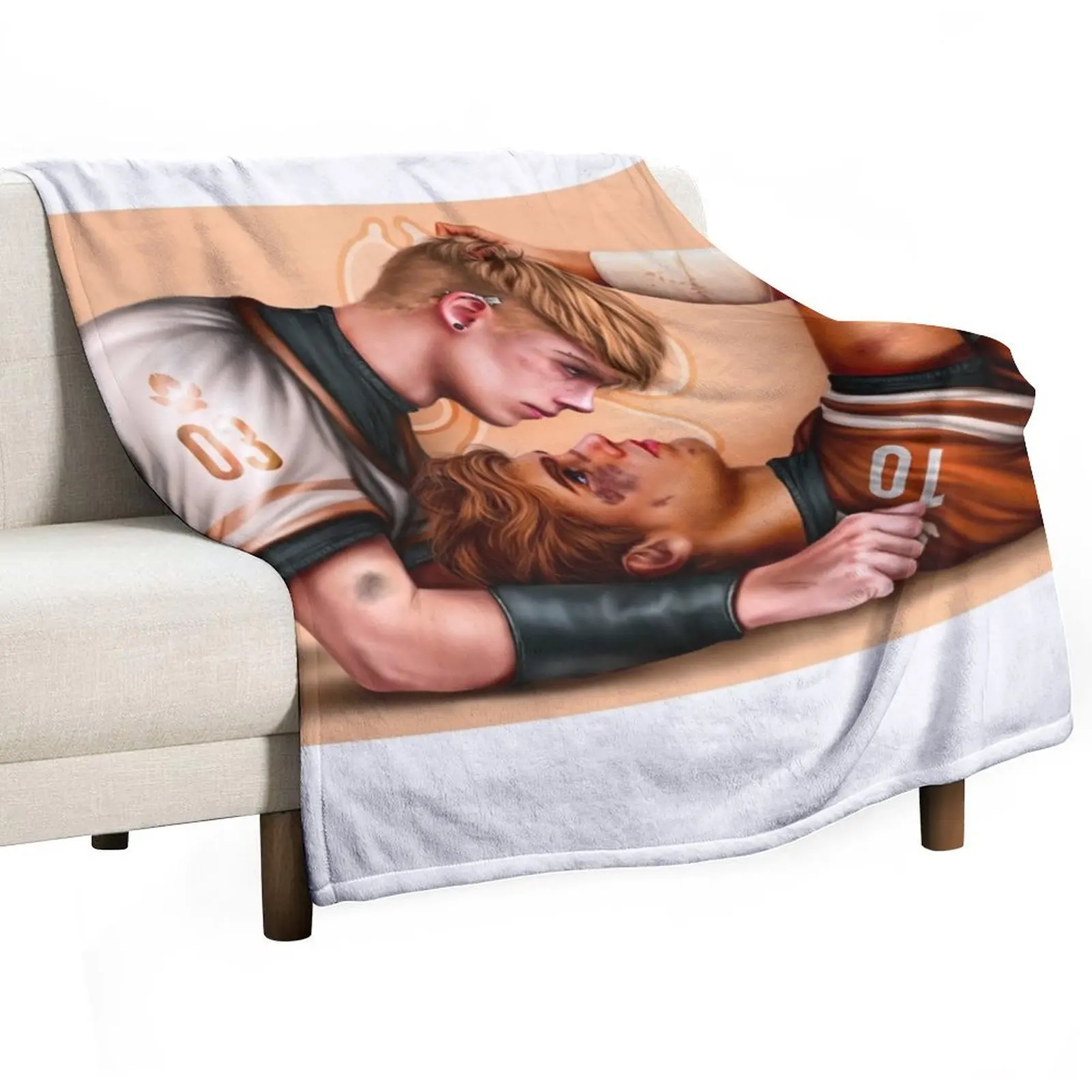 Andreil (Andrew and Neil) Throw Blanket heavy to sleep Hair Soft Beds cosplay anime Quilt decorative Blankets