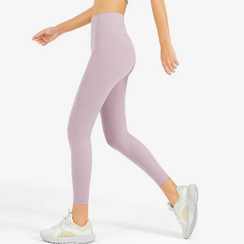 

New Design High Waist Female Lycra Yoga Leggings Women Stretchy Sports Pants Running Wear Outside Sportswear Drop Shipping