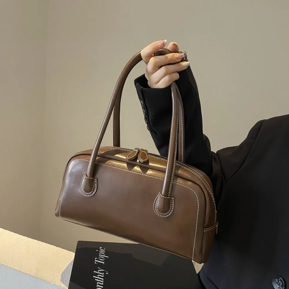 

Fashion Large Capacity Women PU Shoulder Bag Korean Ins Style PU Leather PU Hobo Bag Handbags Personality Underarm Bag Women