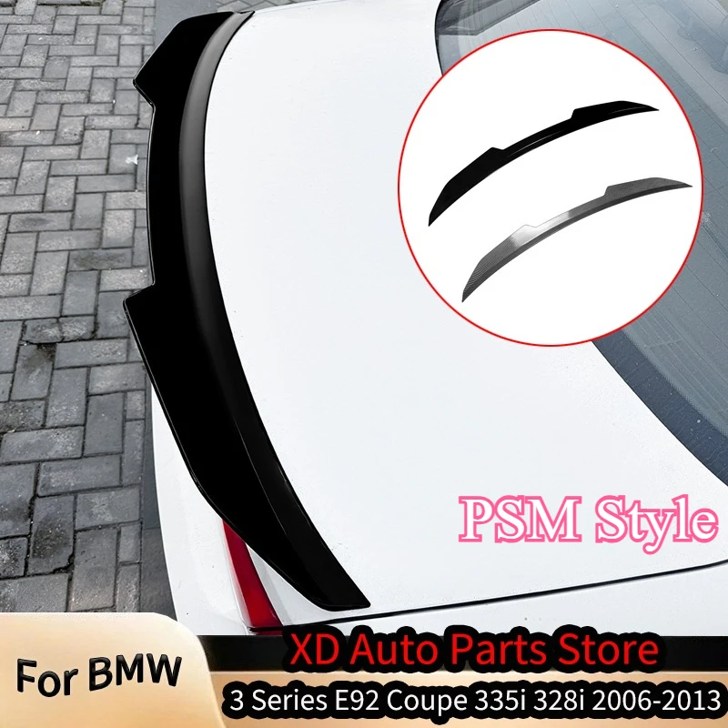 

PSM Style For BMW 3 Series E92 Coupe 335i 328i 2006-2013 Rear Roof Lid Lip Tail Spoiler Trunk Wing Exter Body Kits Accessories