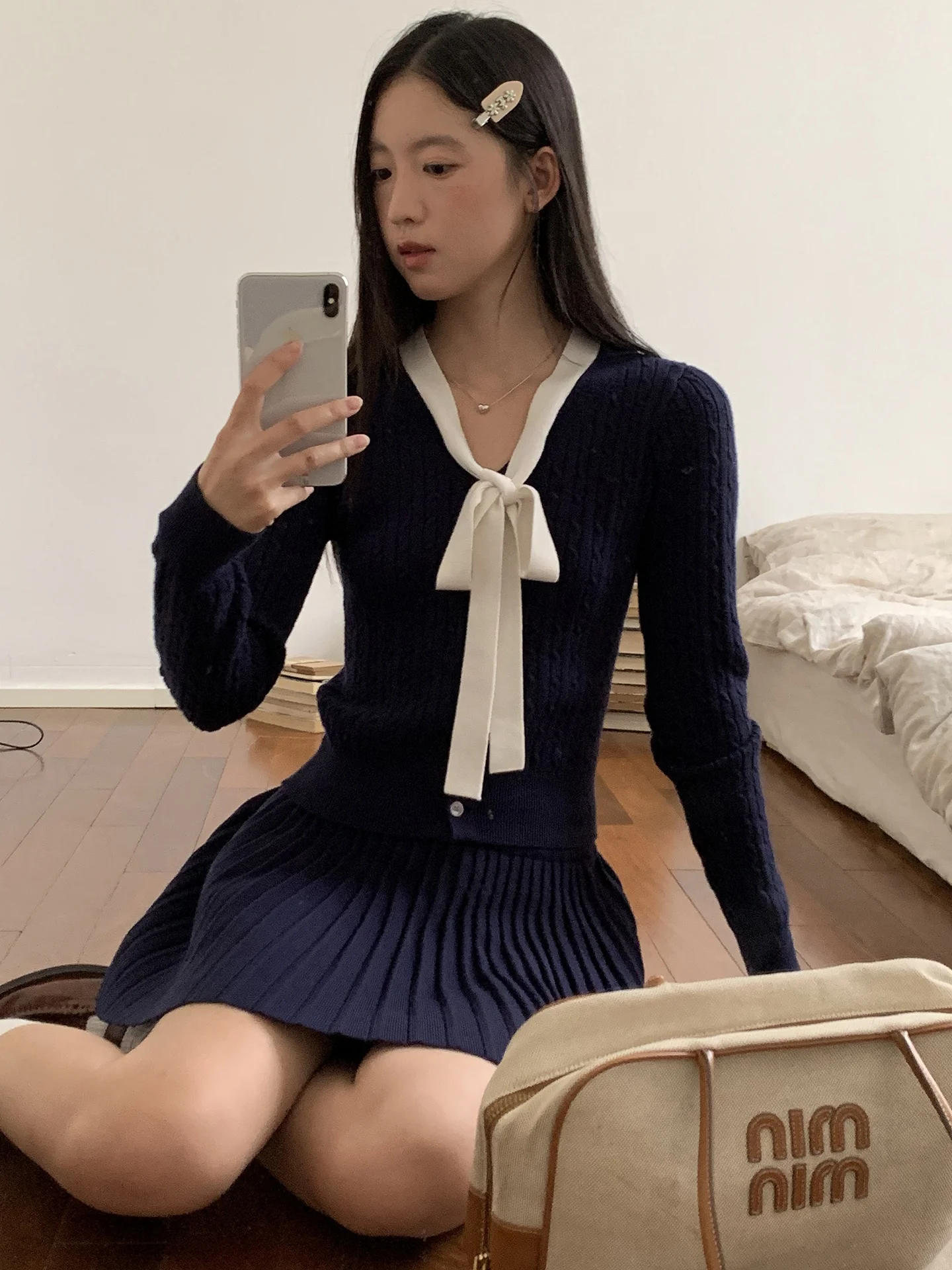 Slim Fit Koreaans Sle Gebreid Open Vest Dames Vroege Herfst Faionable Top College Sle Trui Jaet G SLE