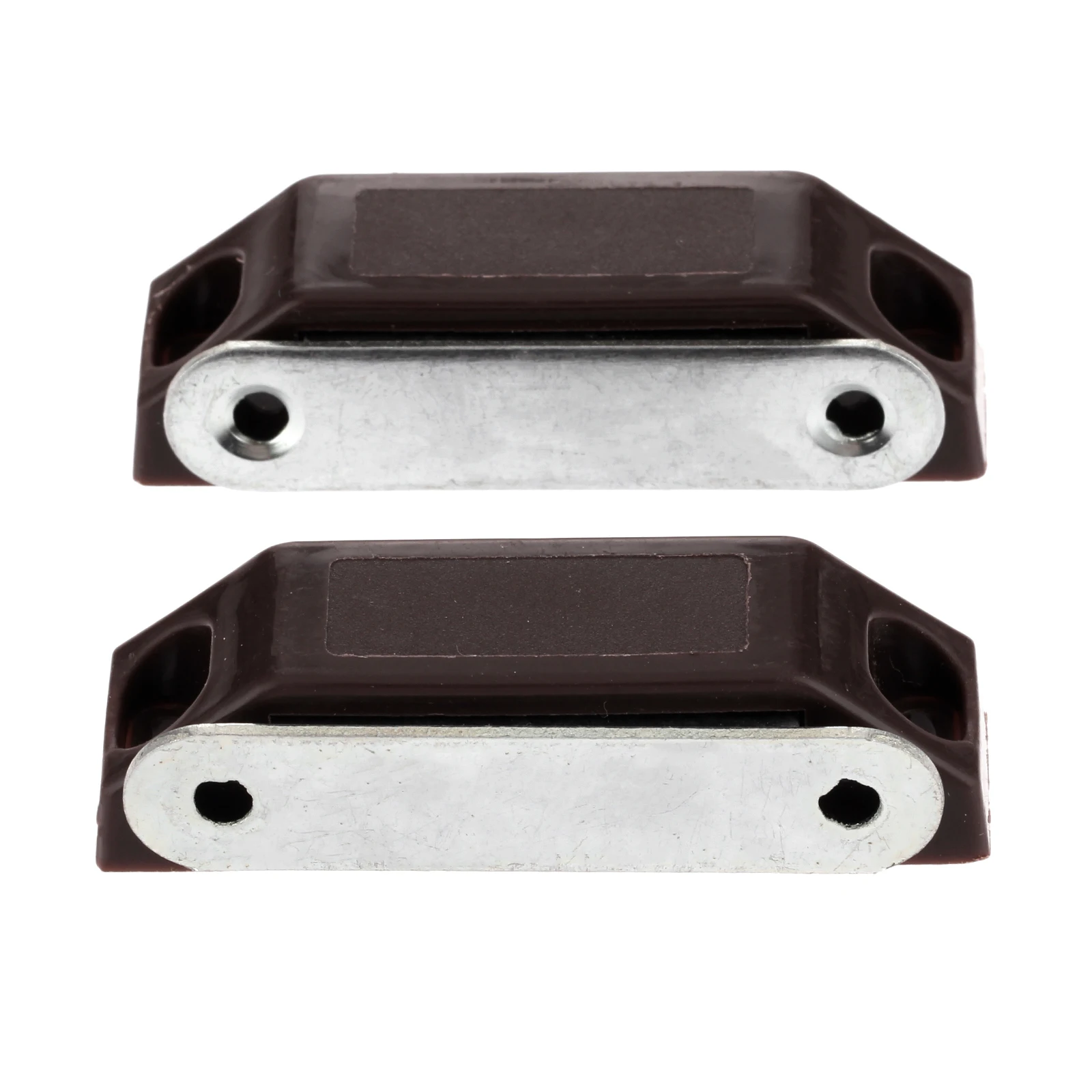 DRELD 4Pcs chiusure magnetiche per porte raccordi per mobili armadio da cucina armadio magnetico chiusura a scatto con viti 59*16MM