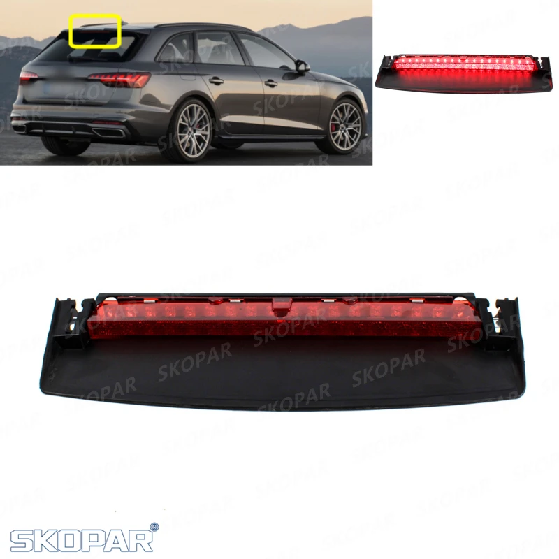 

LED High Level Third Brake Lamp For Audi A4 S4 B8 2008 2009 2010 2011 2012 2013 2014 2015 Stop Light Car Accessories 8K5945097