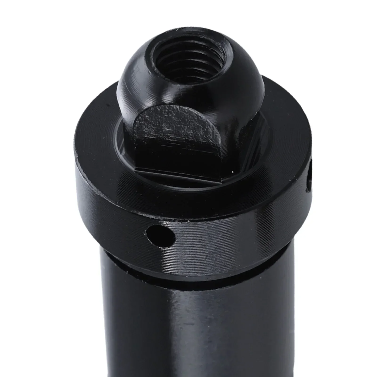 Replace For Tire Valves with TPMS Aluminum Valve Stem Kit Metal and Rubber Gaskets Fixing Nut 4 Pieces Black for Tesla