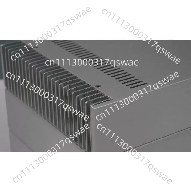 Full Aluminum Single-Side Heat Dissipation Amplifier Case 3207S, Pre-Power Amplifier Chassis for DIY Audio