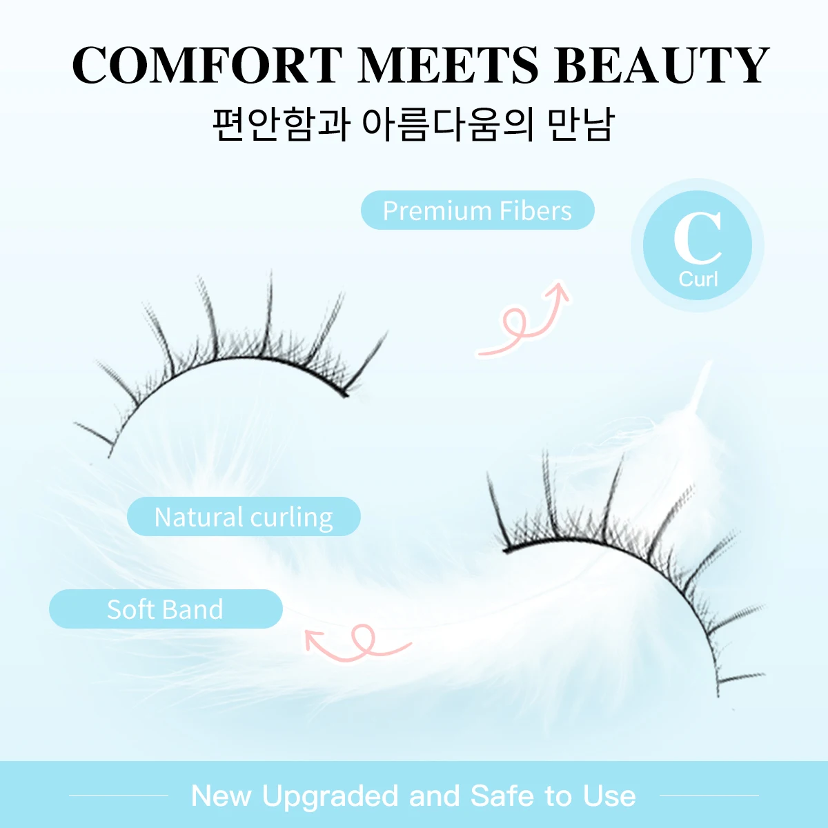 5 أزواج رموش أنيمي مانغا لينة الطبيعية طويلة الرموش الصناعية Wispy قطاع جلدة لمظهر ماكياج العين الدرامية