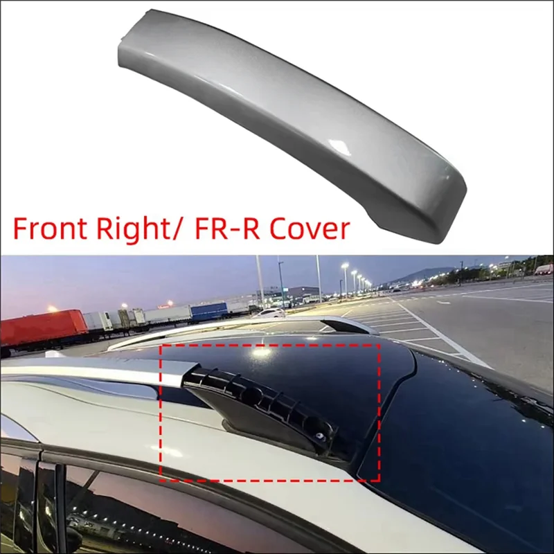 BB For  2008 MK1 2013-2018 Car Roof Rail End-Cap Rack Base Covers Luggage Rack Cover