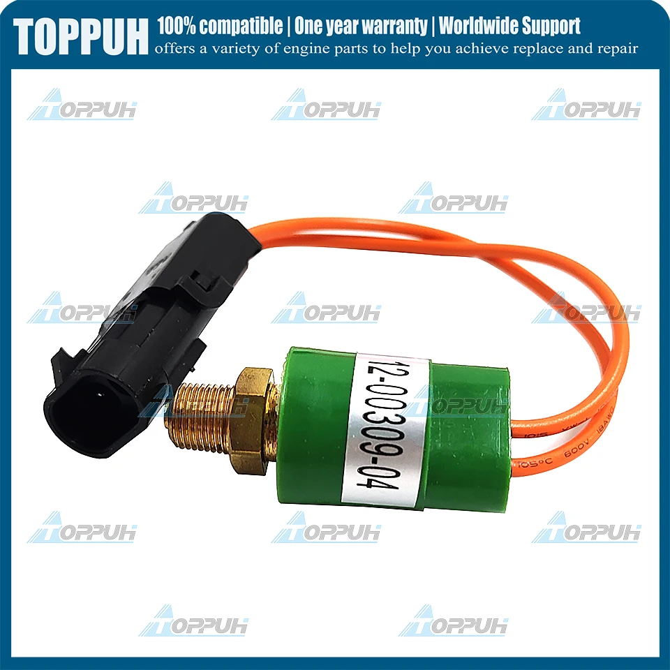 

1PC 12-00309-04 Pressure Switch For Carrier 544 1250 950U 550 850 1800MT 1950 120030904