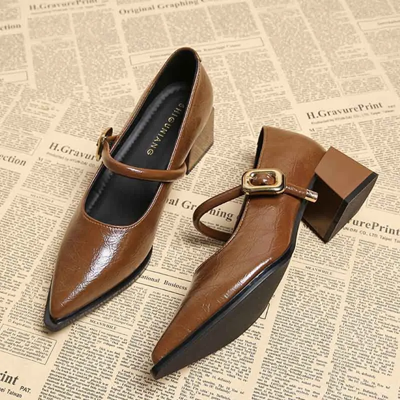 エレガントなハイヒールの女性の靴分厚い浅いヒールサンダル夏 2025 パーティー高級ブランドの靴は新しい Mujer デ Zapatillas