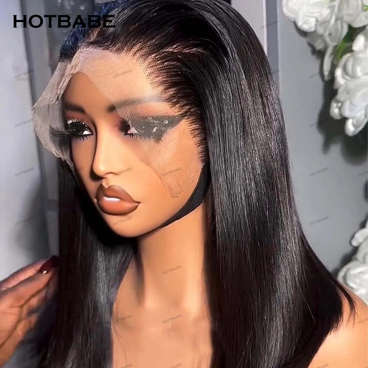 

Бесклеевые шелковистые прямые парики из человеческих волос 13×6 HD, кружевные фронтальные парики 13×4/360 HD, прозрачные кружевные, предварительно сорванные для женщин носят и прогулок