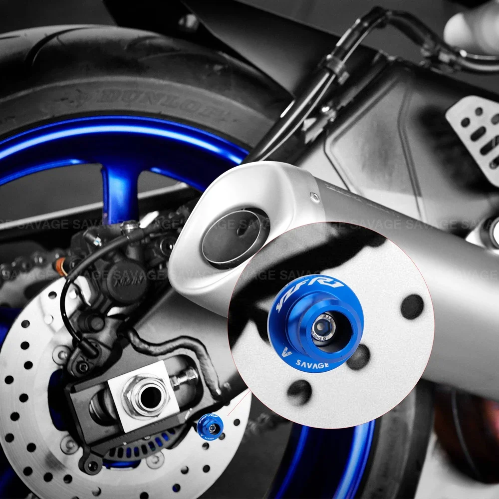 مسامير حامل متزلج لبكرات Swingarm للدراجات النارية لـ YZF R1 M S 1999-2022 أجزاء رفع الدراجات النارية الهيدروليكية تدعم ملحقات Roue