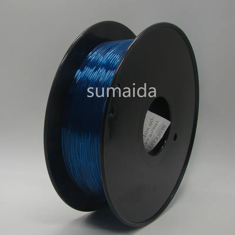 3d Printer Consumables Flexible 3d Printing Consumables TPU Teal Green 1.75mm/3.0mm 3d Printing Consumables