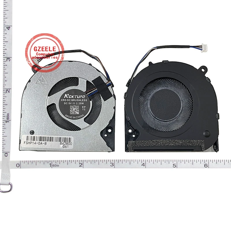 Nowy wentylator chłodzący procesor laptopa Cooler Notebook PC dla HP 14-CF/CK/CM/DA/DK/MA 14S-CR 14Q 240 246 G7 TPN-I130 14Q-CS 14S-CF/-DK