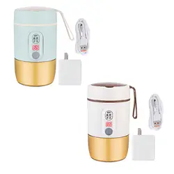 Portable Bottle Warmer Multipurpose Leakproof 500ml Travel Electric Kettle USB for Airplane Picnic Travel Outdoor Shopping