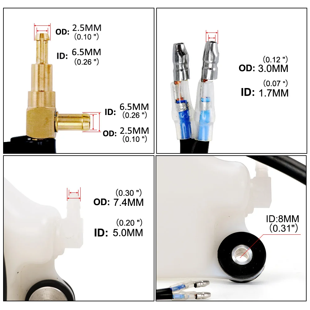 นอกถังน้ำมันสำหรับ Mercury Mercruiser Quicksilver 1200-8M0063190, 12008M0063190, 8M0063190