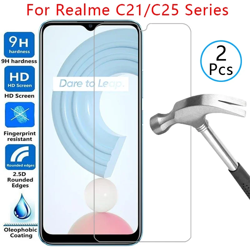 tempered glass case for realme c25 c25s c25y c21 c21y cover on realmec25 realmi c 21 25 s y 21y 25y phone coque reame real me mi