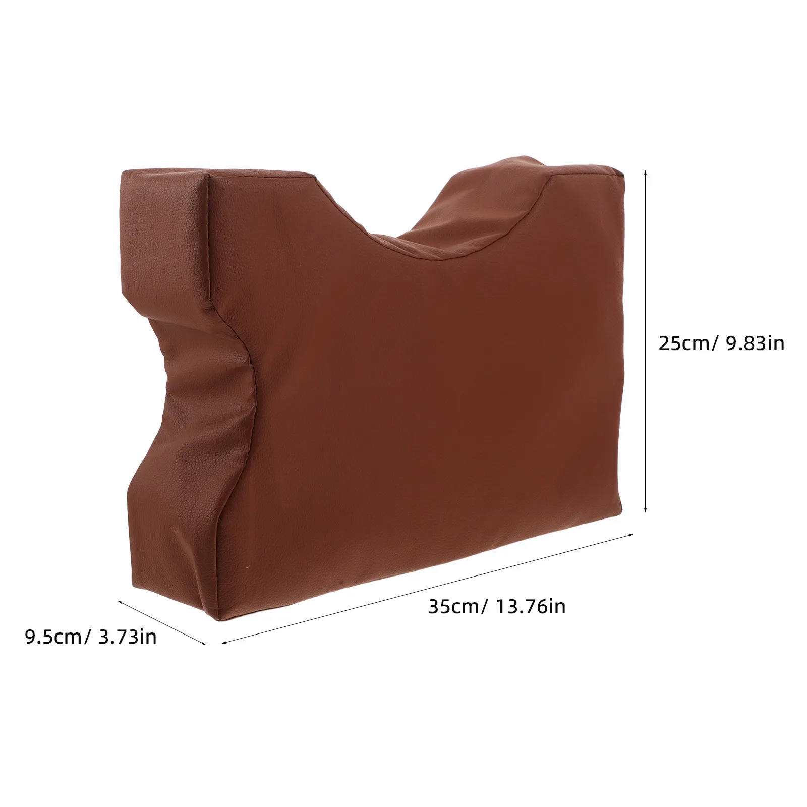 Non Pedicure Stool PU Thick Cushion Salon Footrest Step Home Bedroom Kitchen Bathroom Nail Care