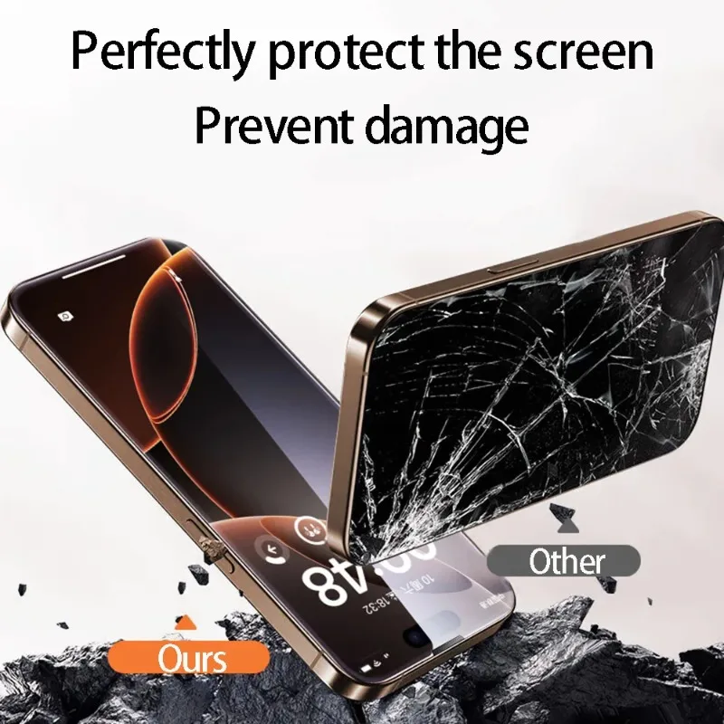1PCS Protector de Pantalla Antiespía para iPhone 17 16 Pro Max, Película Protectora de Privacidad para iPhone 15 14 13 12 11 Pro Max Plus