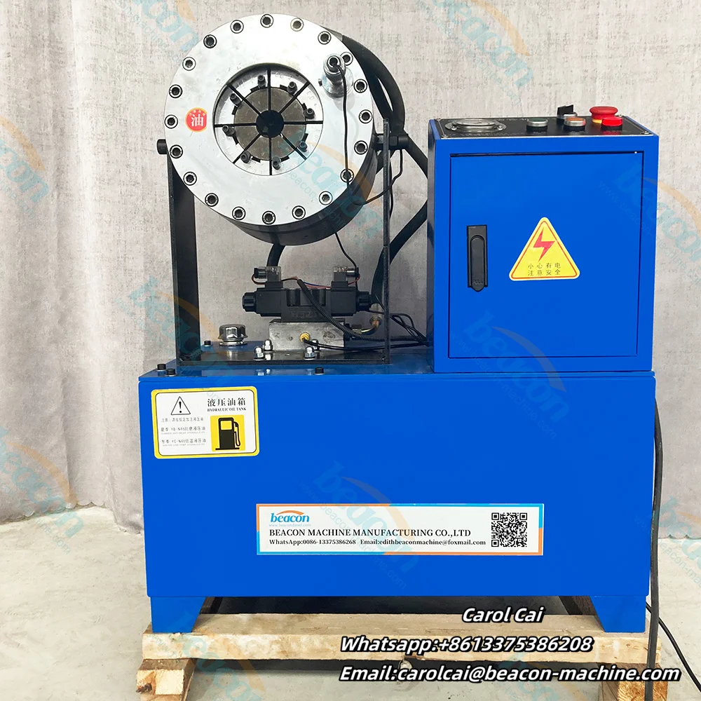 Mesin Pengencang Pipa Hidrolik BC-51M Mesin Penyusut Pipa Baja