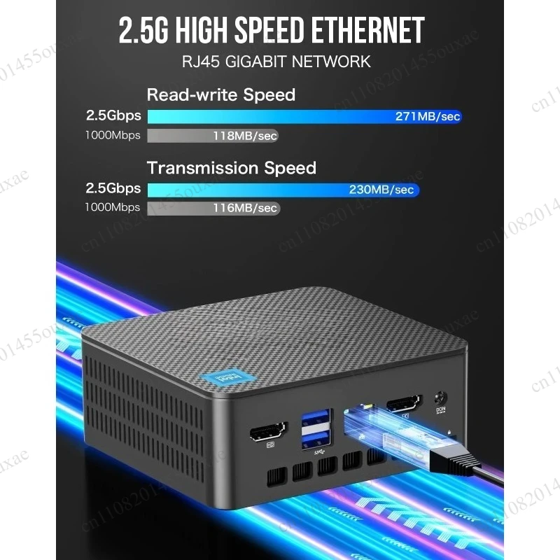 GMKTec G3 N150 Plus Mini PC Octa Chipset 16GB 512GB Storage HD Output WiFi Compact Computer For Game Office Home