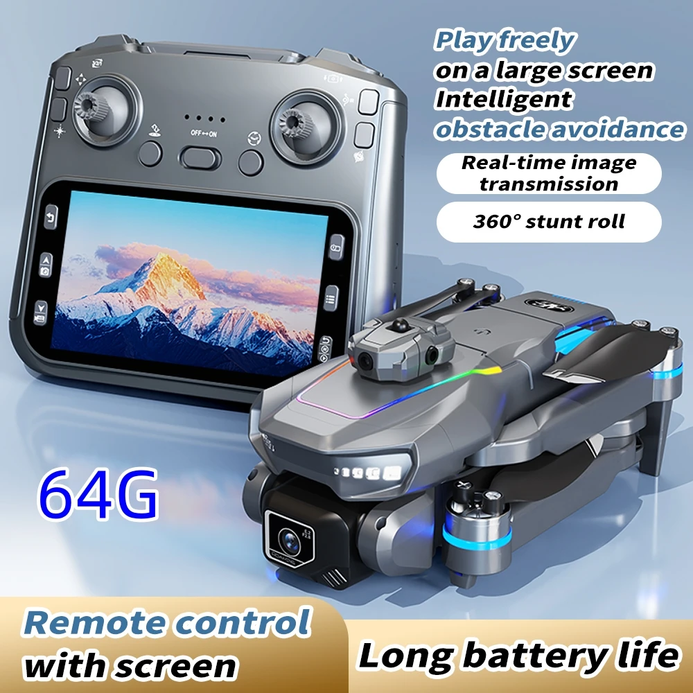 

New AE19 MAX GPS Drone 8K Professional 360° Obstacle Avoidance Dual HD Camera Brushless Motor Foldable Quadcopter RC Aviator