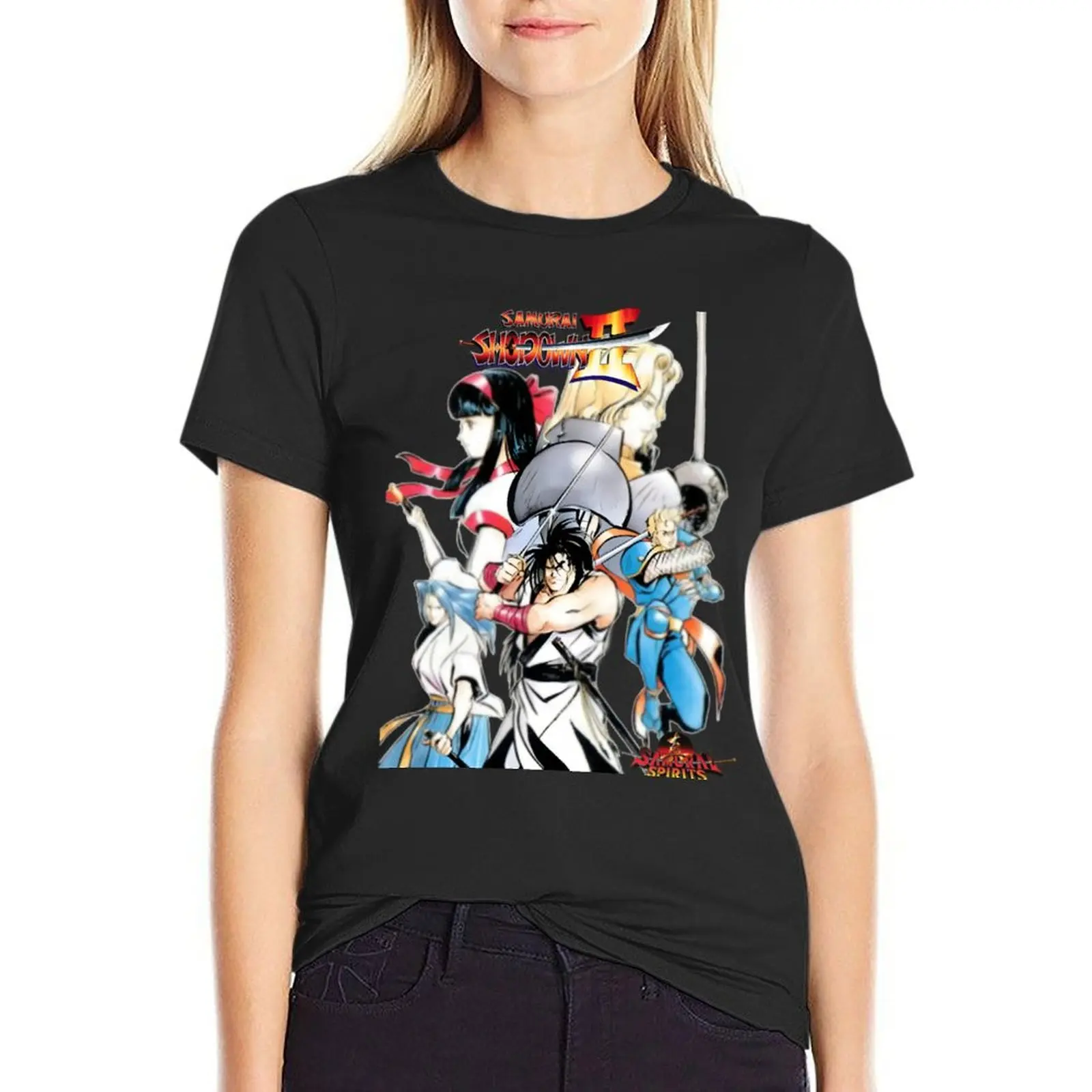 SAMURAI SHODOWN , SAMURAI SPIRIT T-Shirt oversized cute clothes ariat shirts for Women