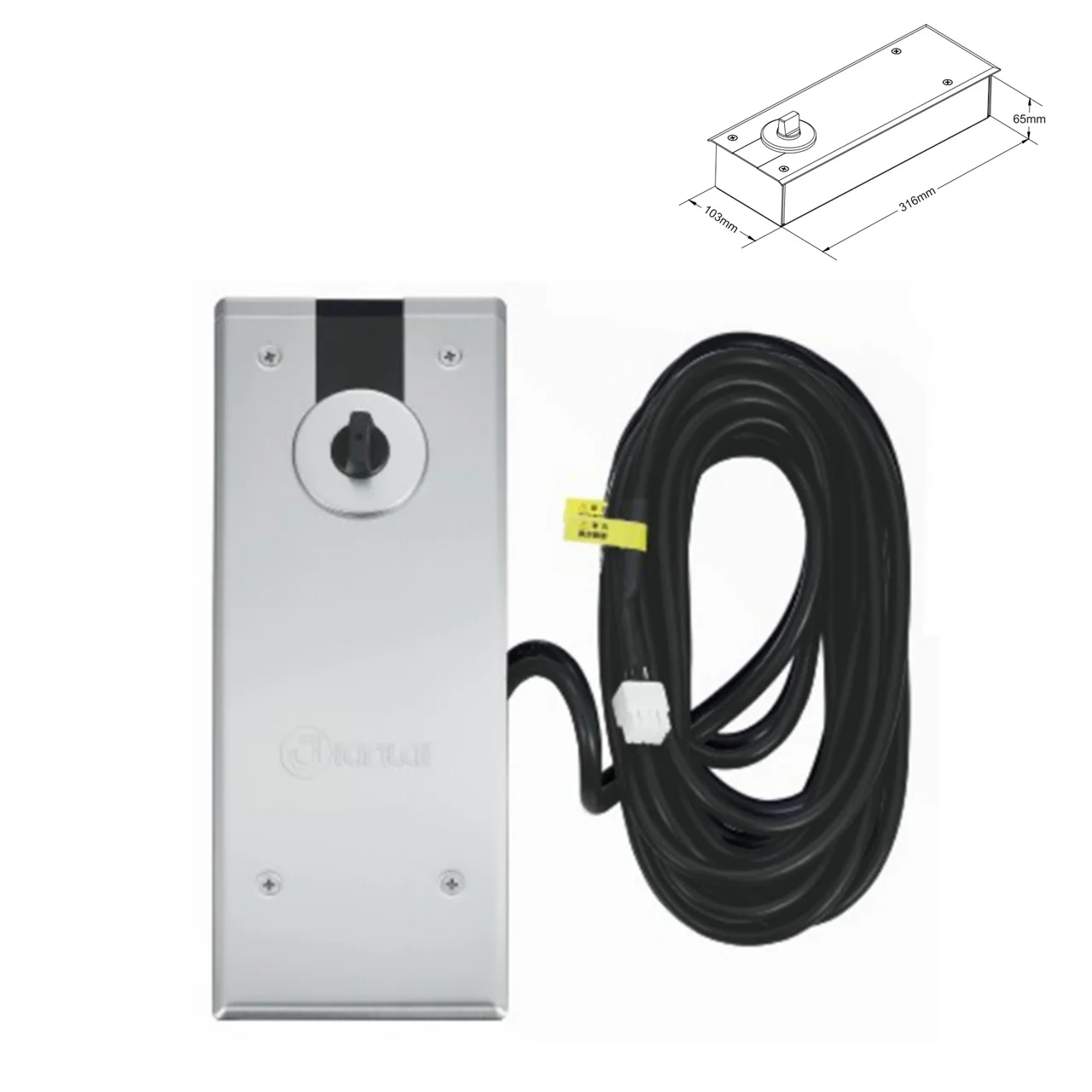 China 180 Degree Double Opening Underground Automatic Door Operator Electric Floor Spring for Swing Doors