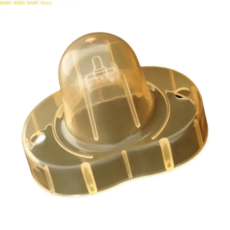 

Q81A Lightweight Baby Pacifier Storage Case Dummy Holder Container Dust Cover Convenient for Travel Home Infant Care