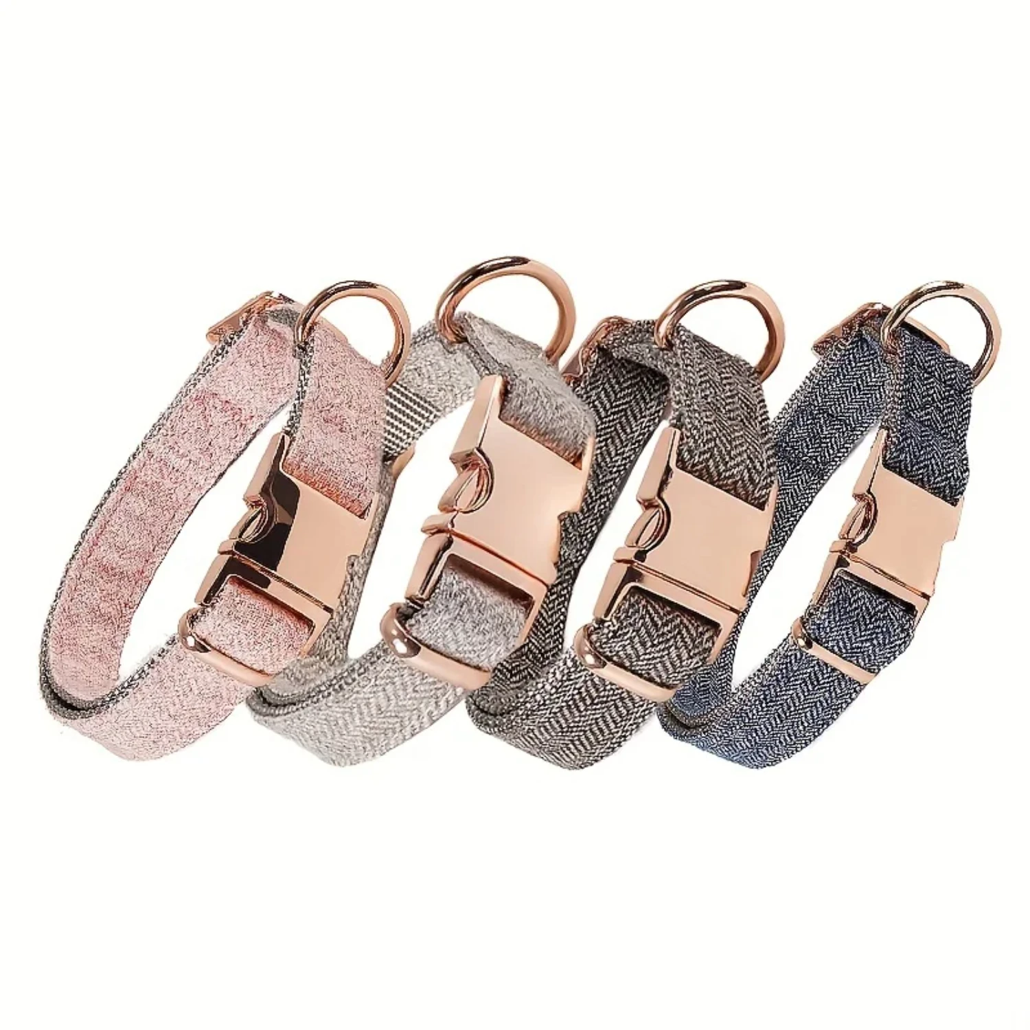 New Luxurious and chic fted collar for pets, adding a touch of elegance to their wardrobe. Elevate your pet's fashion game with 