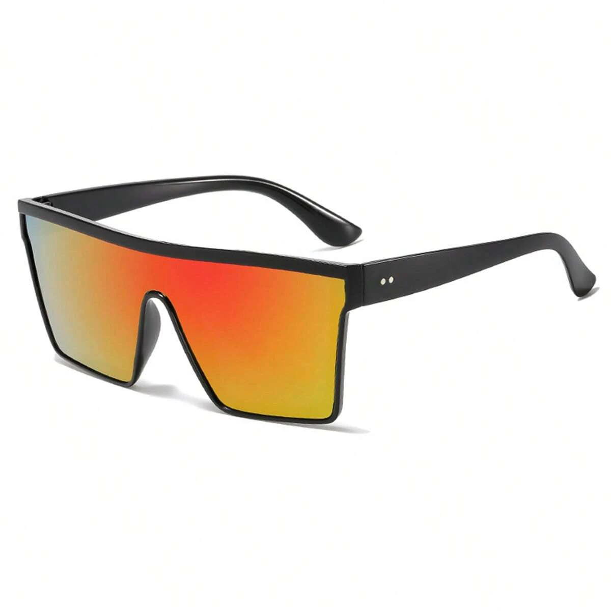 Neue Trend-Sonnenbrille mit dickem Rahmen – Persönliche Oversize-Brille für Damen und Herren im Export-Design – Detail 8