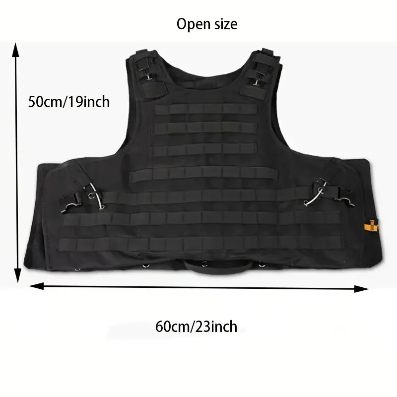Custom Tactical Combat Vest Oxford Quick Release chaleco tactico Tactisch Multifunctional Plate Carrier Black Tactical Vest