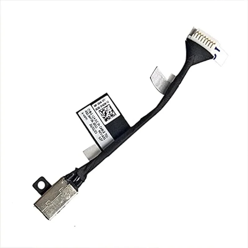 

For Latitude 15 (3520) 14 (3420) 2021 0HJW4D DC Jack Power Cable Plug in Charging Port Cable CYBG L14 450.0NF0B.0011 Accessories