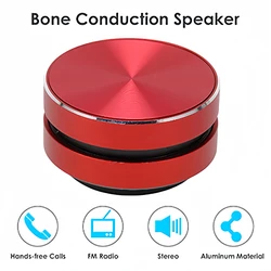 Bone conduction wireless speaker, mini carry high fidelity sound quality, with absorbable suction cup, wireless TWS speaker