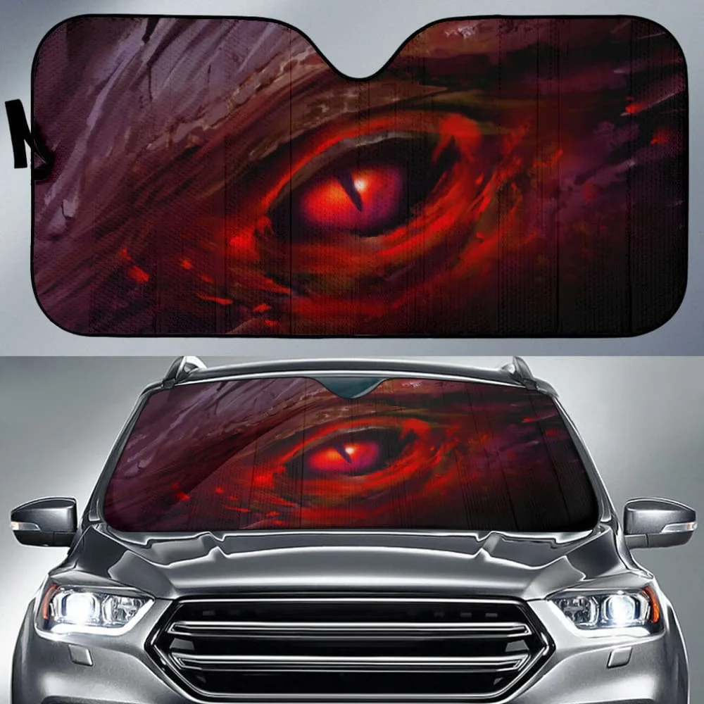 DRAGON EYE Universal Car Side Window Sun Shade Cute Windshield Sunshade for Cars Sedan Truck SUV Sun Visor Protector