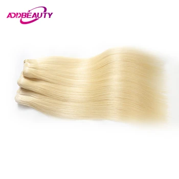 Ali Königin Blond Menschliches Haar Bündel Gerade Unproccessed Raw Reine Haarwebart Brasilianische Ein Spender Haar Gebleichte Doppel Gezogen 613