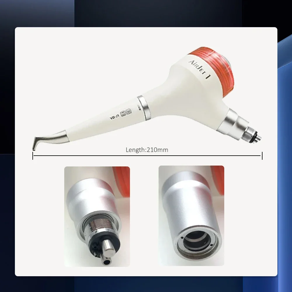 Dental Air Polisher Intraoral Air Flow Teeth Whitening and Cleaning Tartar Removal Dentistry Sandblasting Tool